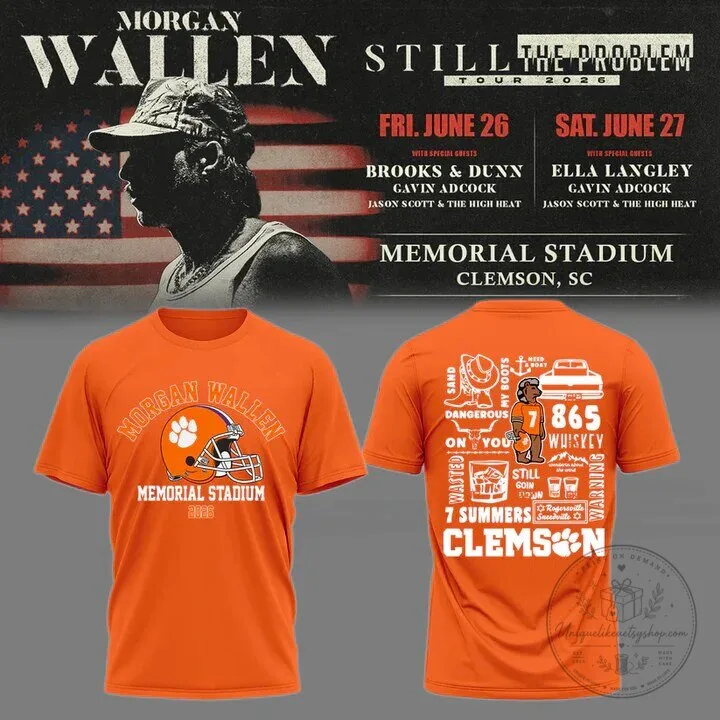 2026 Tour T-Shirt: Still The Problem by MW x Clemson Tigers Football