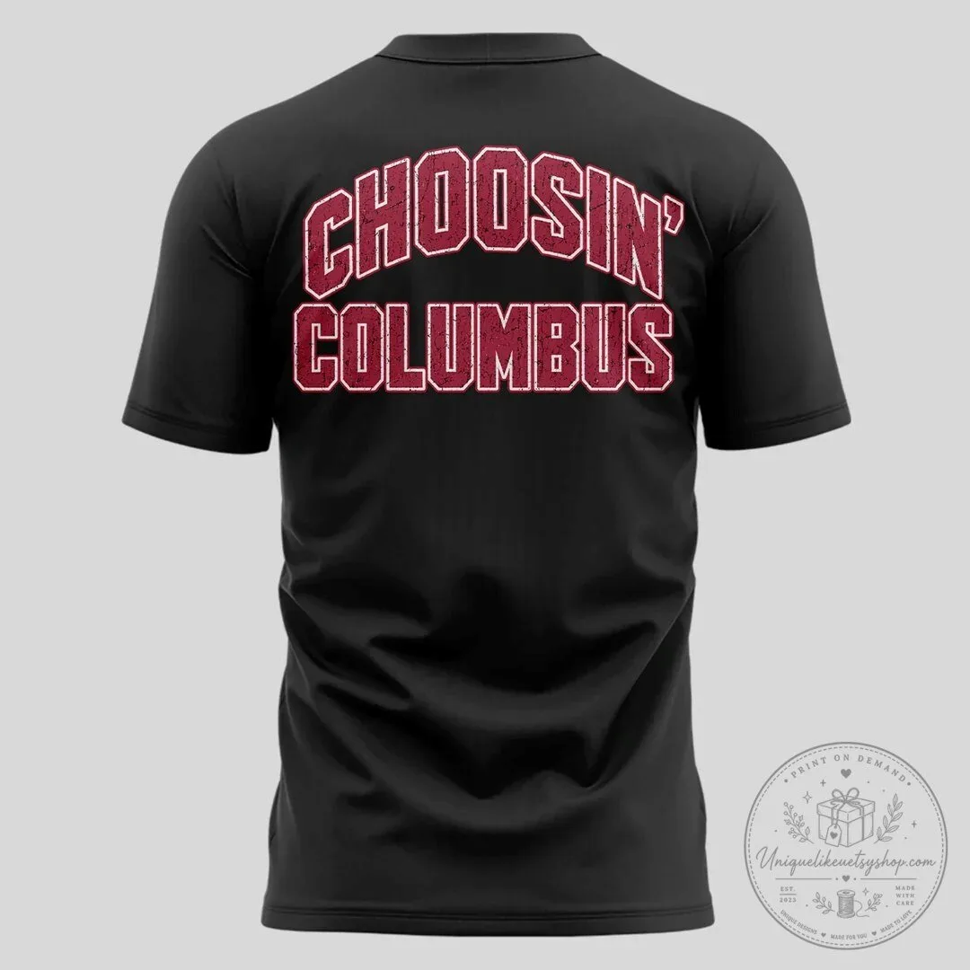 Ella Langley Choosin' Columbus Concert Black Adult Cotton T-Shirt 6 Ella Langley Choosin