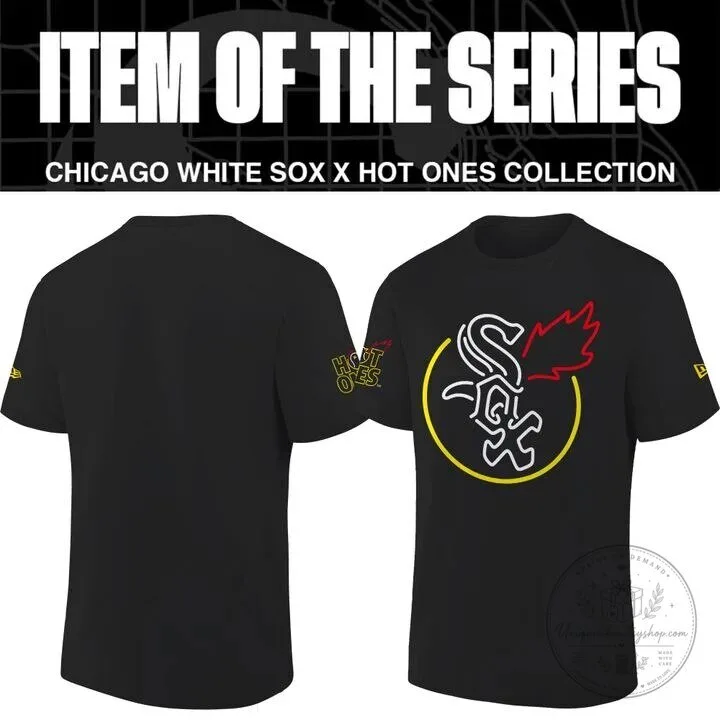 Black T-Shirt from the Hot Ones Collection by Chicago White Sox