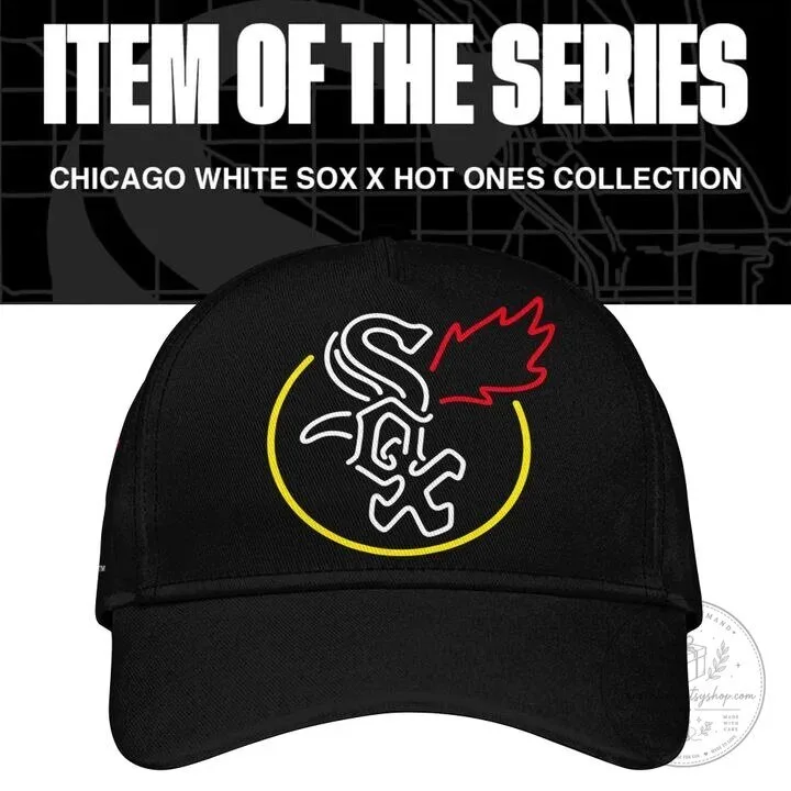 Black T-Shirt from the Hot Ones Collection by Chicago White Sox 9 Black T-Shirt from the Hot Ones Collection by Chicago White Sox