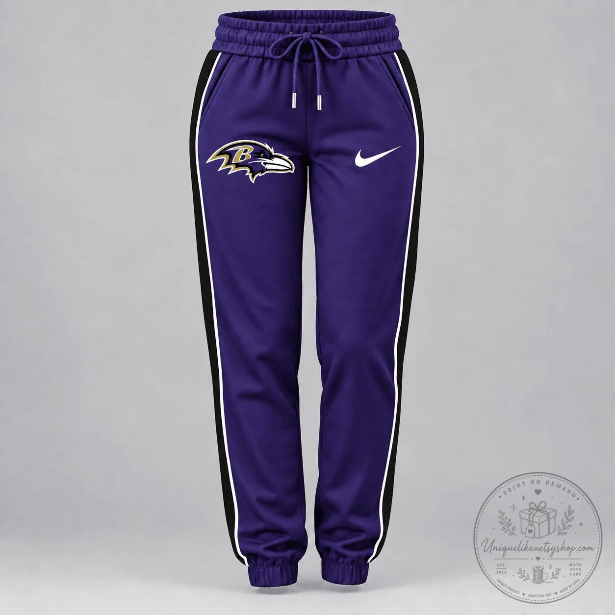 Baltimore Ravens Nike Classic Side Stripe Sports Waterproof Joggers