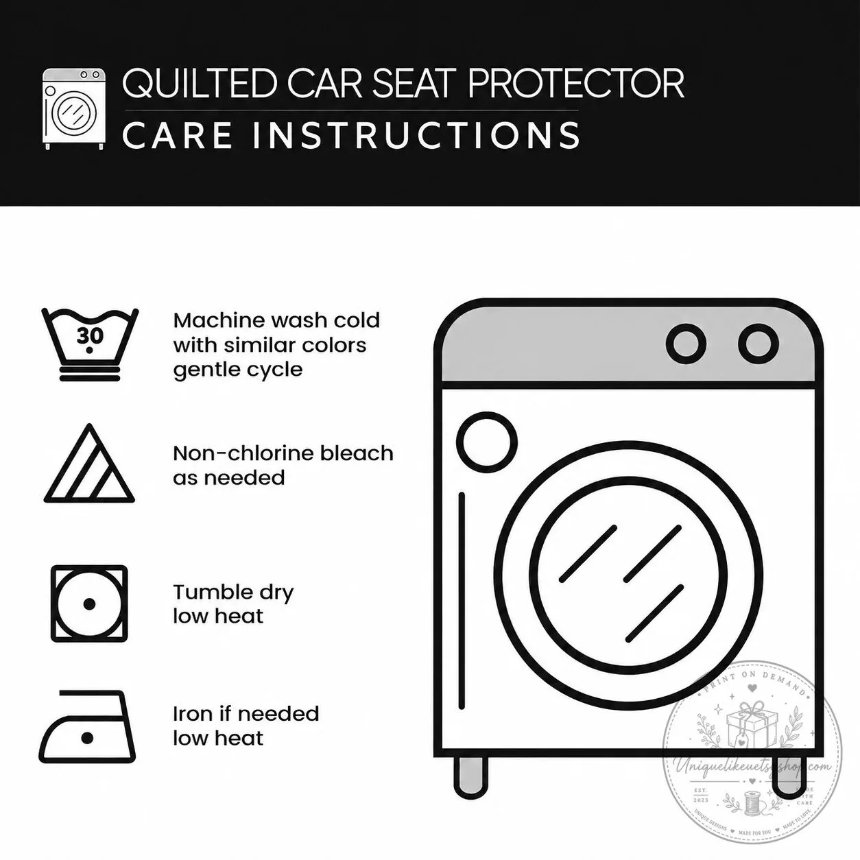 Geometric Tribal Pattern Quilted Car Seat Cover Protector 8 Geometric Tribal Pattern Quilted Car Seat Cover Protector