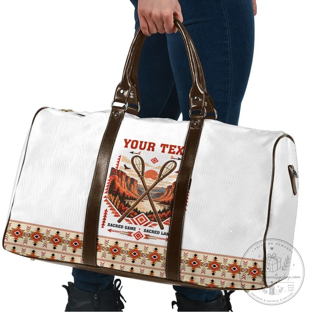 Personalized Choctaw Stickball Heritage Travel Bag Native American Tribal Landscape Graphic Art 7 Personalized Choctaw Stickball Heritage Travel Bag Native American Tribal Landscape Graphic Art