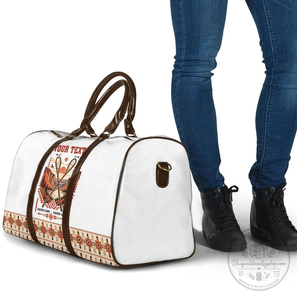 Personalized Choctaw Stickball Heritage Travel Bag Native American Tribal Landscape Graphic Art 8 Personalized Choctaw Stickball Heritage Travel Bag Native American Tribal Landscape Graphic Art