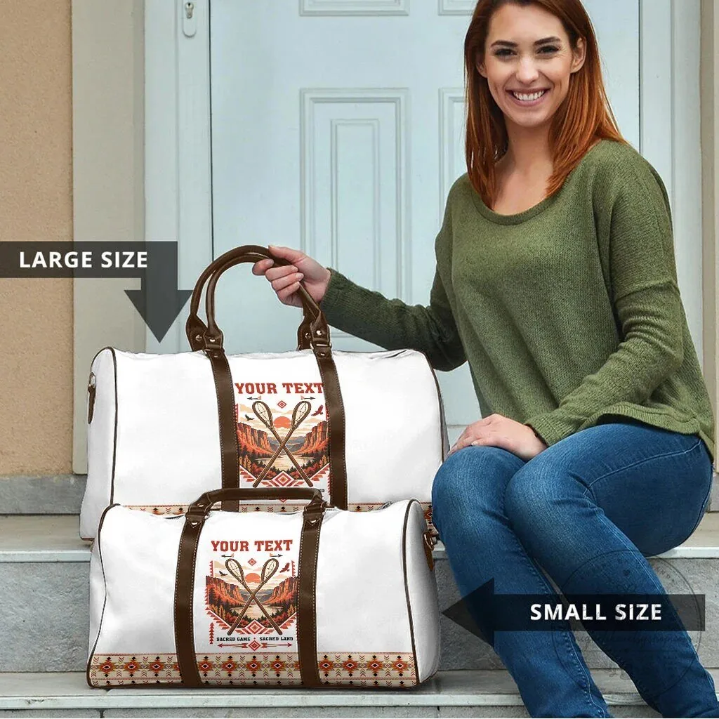 Personalized Choctaw Stickball Heritage Travel Bag Native American Tribal Landscape Graphic Art 10 Personalized Choctaw Stickball Heritage Travel Bag Native American Tribal Landscape Graphic Art