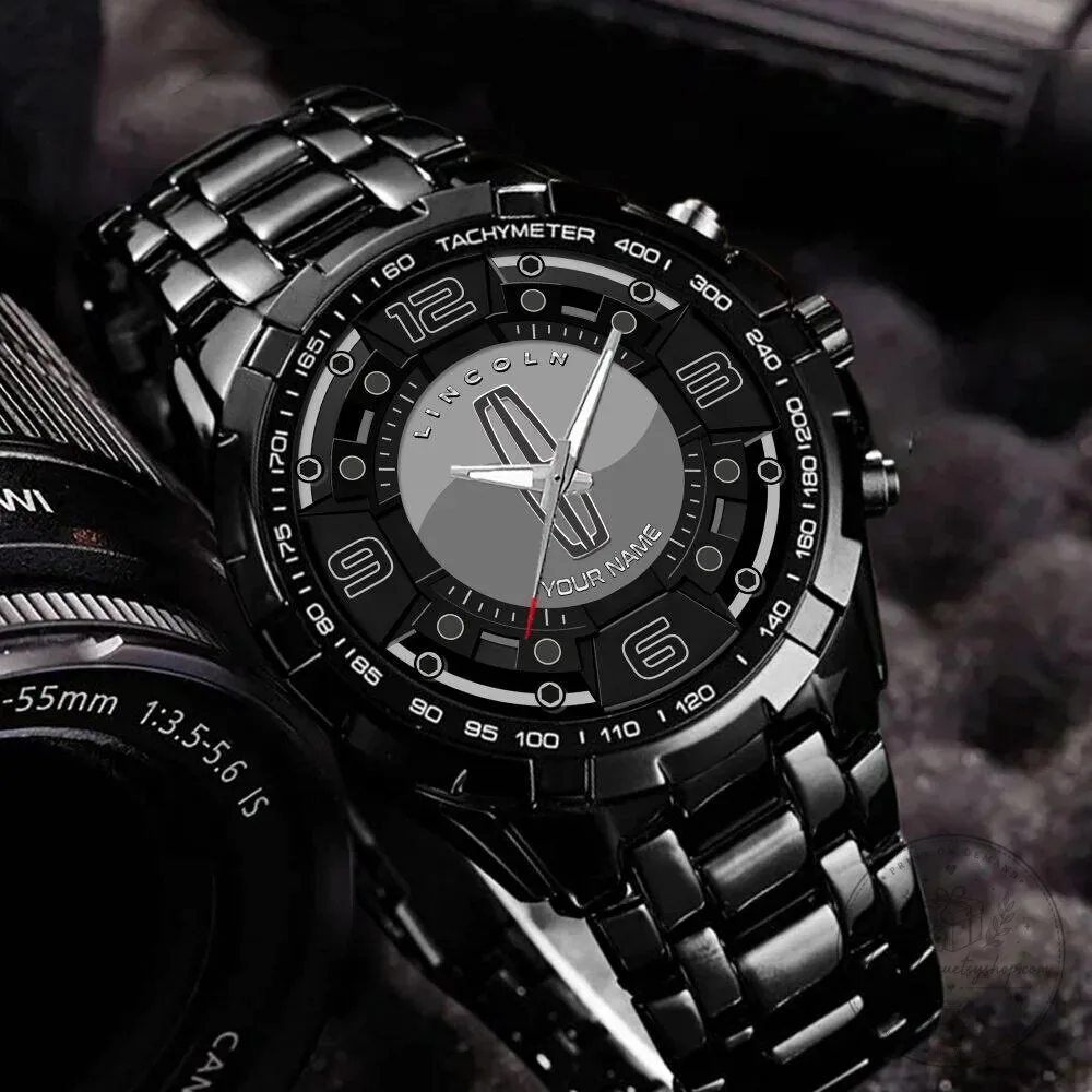 Elegant Fashion Design Watch by Lincoln Motor Company with Custom Name Option 11 Elegant Fashion Design Watch by Lincoln Motor Company with Custom Name Option