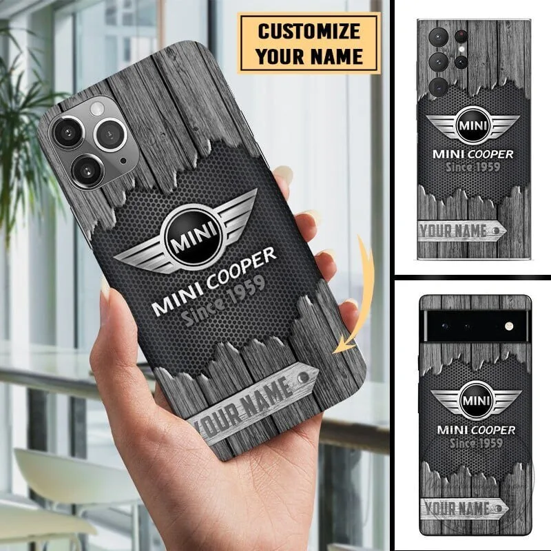 Mini Cooper Since 1959 Custom Name Phone Case for All Phone Models