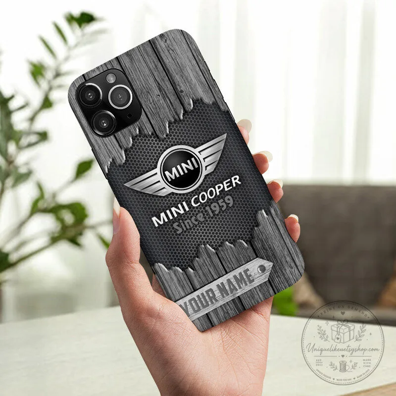 Mini Cooper Since 1959 Custom Name Phone Case for All Phone Models 4 Mini Cooper Since 1959 Custom Name Phone Case for All Phone Models
