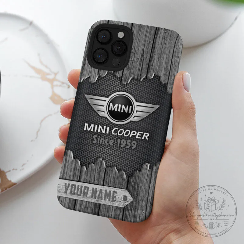 Mini Cooper Since 1959 Custom Name Phone Case for All Phone Models 5 Mini Cooper Since 1959 Custom Name Phone Case for All Phone Models