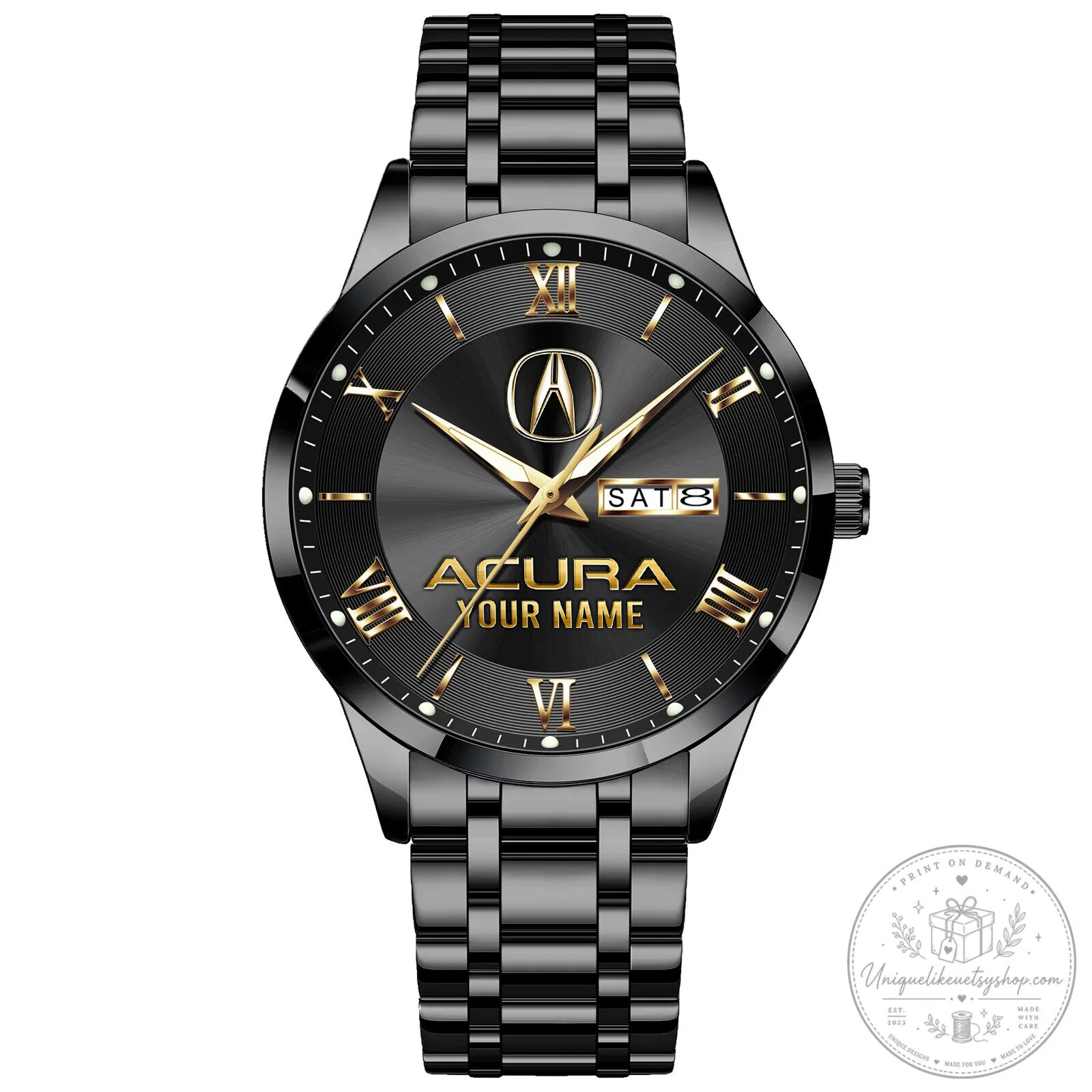 Acura Custom Name Elegant Fashion Design Watch 14 Acura Custom Name Elegant Fashion Design Watch