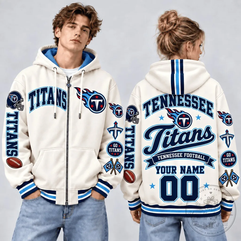 Personalized Champions Style Hoodie for NFL Tennessee Titans Fans Personalized Champions Style Hoodie for NFL Tennessee Titans Fans