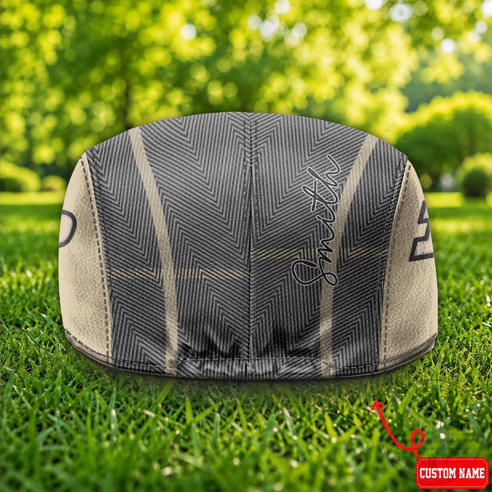 Purdue Boilermakers NCAA Golf Flat Cap Hat 7 Purdue Boilermakers NCAA Golf Flat Cap Hat