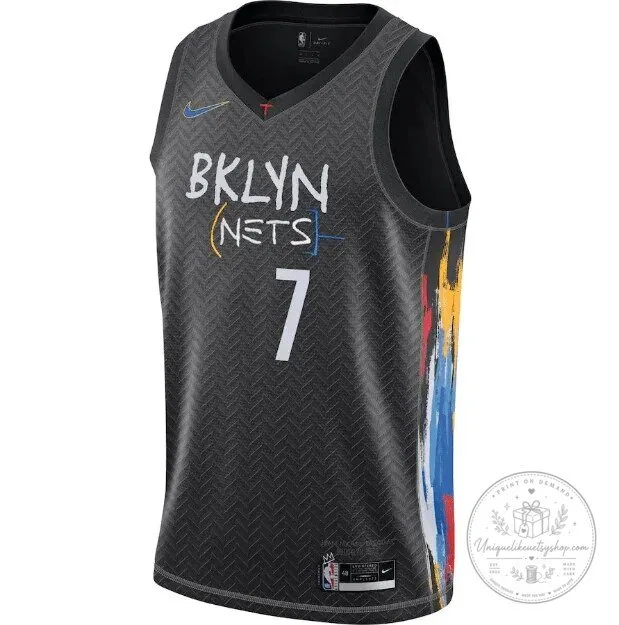 Brooklyn Nets City Edition Kevin Durant Basketball Jersey