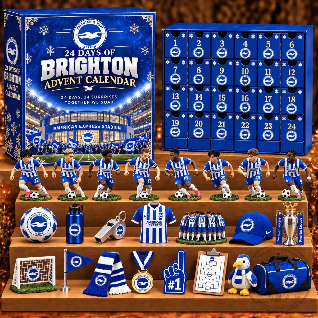 Brighton & Hove Albion Football Club 2026 Premier League Advent Calendar Brighton & Hove Albion Football Club 2026 Premier League Advent Calendar