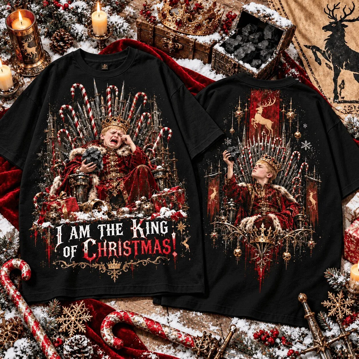 Joffrey Baratheon King of Christmas Game of Thrones T-Shirt
