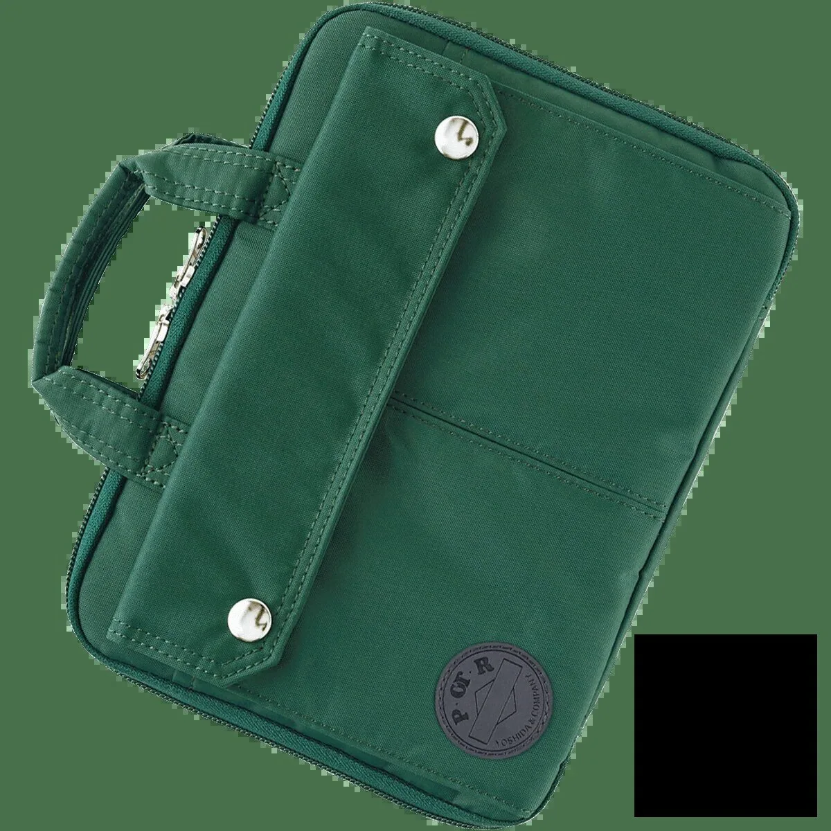 Yoshida & Company Porter Stride Evergreen A5 Hobonichi Cousin Cover Bag