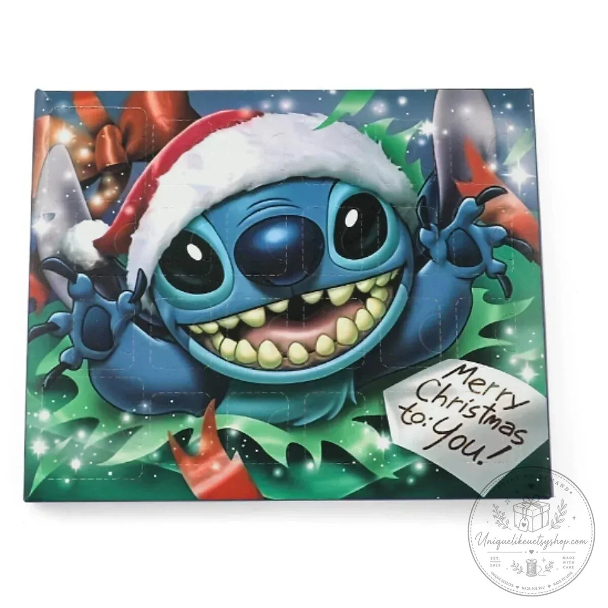 Disney Stitch Christmas Advent Calendar with Charm Bracelets and Charms 11 Disney Stitch Christmas Advent Calendar with Charm Bracelets and Charms