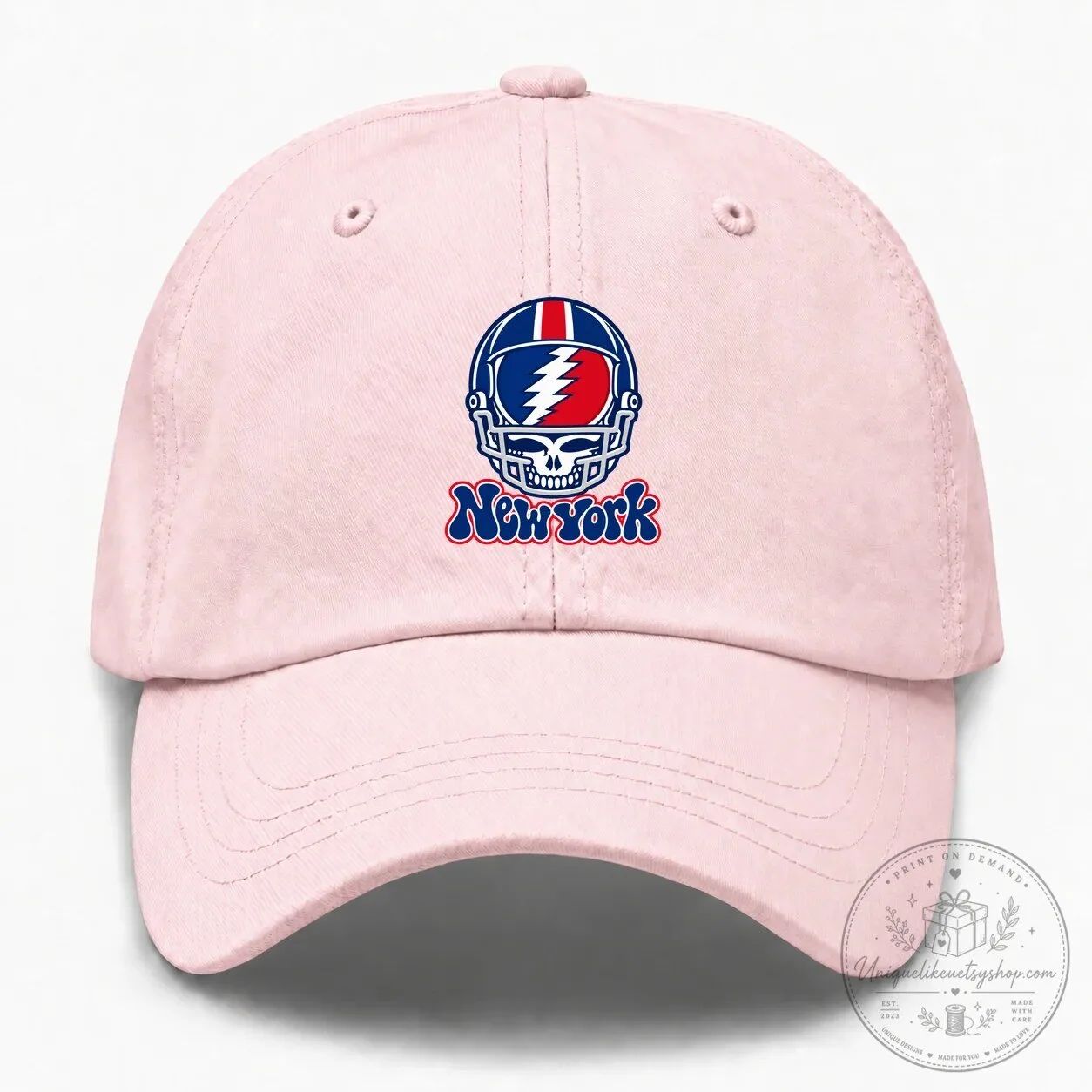 Grateful Dead New York Helmet Stealie Embroidered Dad Hat 7 Grateful Dead New York Helmet Stealie Embroidered Dad Hat